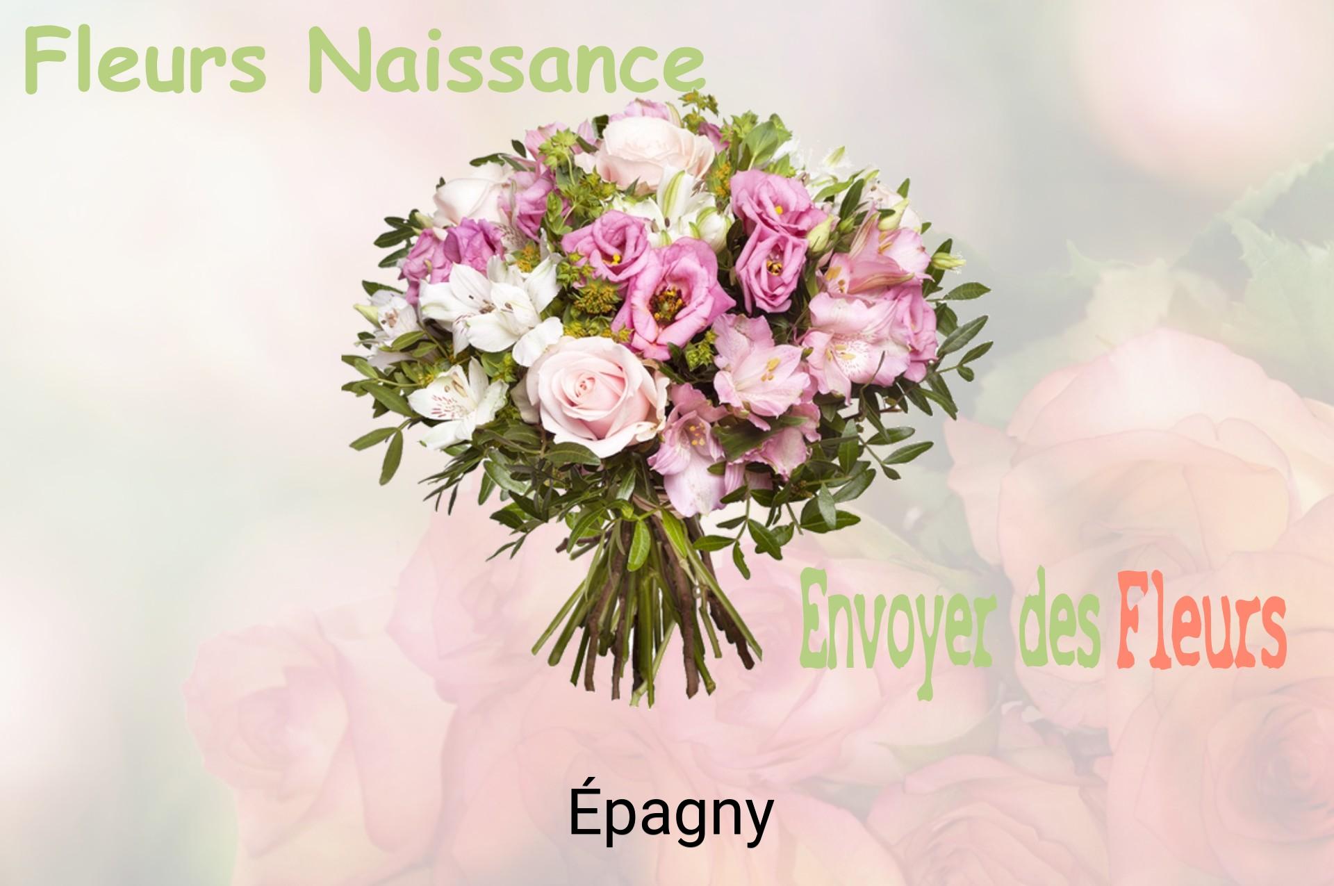 Bouquet de fleurs de naissance livré à Épagny